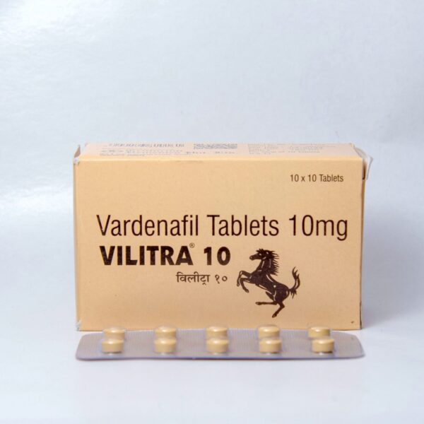 Левітра VILITRA 10 (Варденафіл 10 мг) 10 таб.