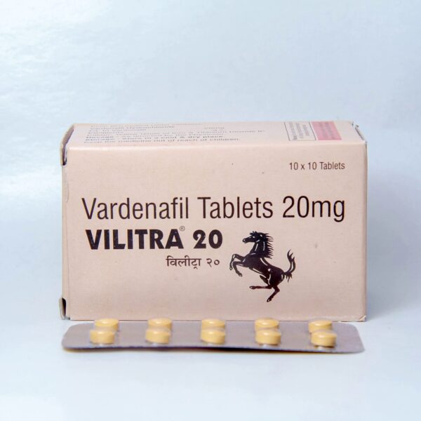 Левітра VILITRA 20 (Варденафіл 20 мг) 10 таб.