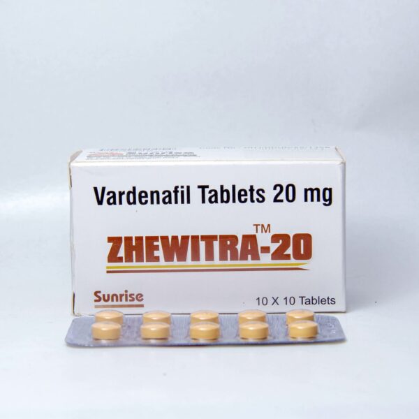 Левітра ZHEWITRA 20 (Варденафіл 20 мг) 10 таб.