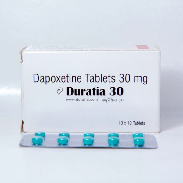 Пролонгатор DURATIA 30 (Дапоксетин 30 мг) 10 таб.
