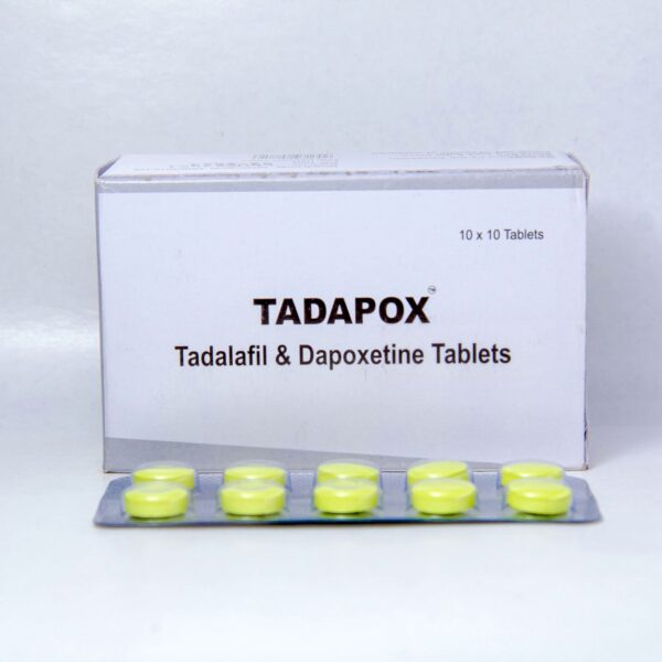 Пролонгатор TADAPOX (Тадалафіл 20 мг + Дапоксетин 60 мг) 10 таб.