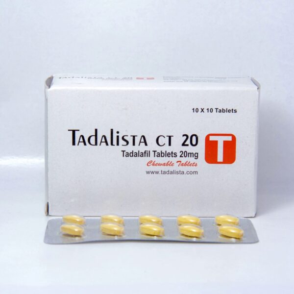 Сіаліс TADALISTA CT 20 (Тадалафіл Смоктальний 20 мг) 10 таб.
