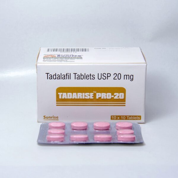 Сіаліс TADARISE PRO 20 (Тадалафіл Смоктальний 20 мг) 10 таб.