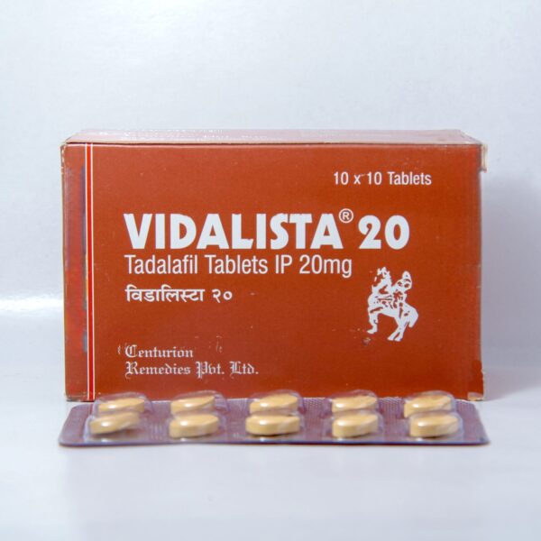 Сіаліс  VIDALISTA 20 (Тадалафіл 20 мг) 10 таб.