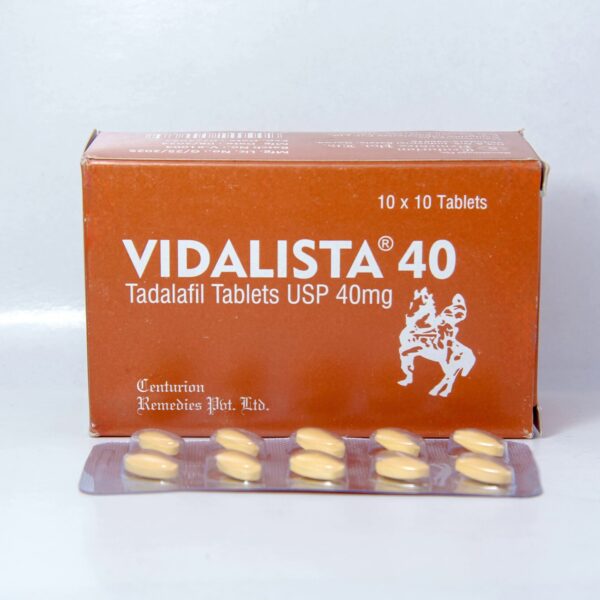 Сіаліс VIDALISTA 40 (Тадалафіл 40 мг) 10 таб.