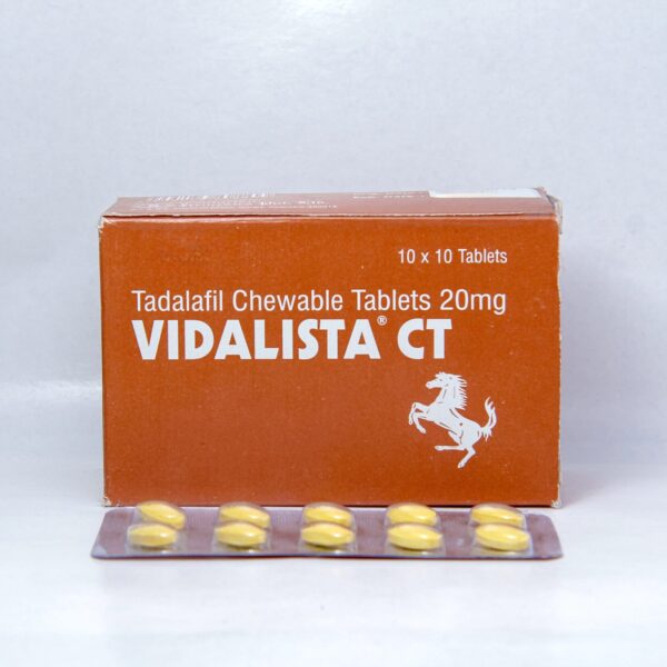 Сиалис VIDALISTA CT 20 (Тадалафил Рассасывающийся 20 мг) 10 табл.