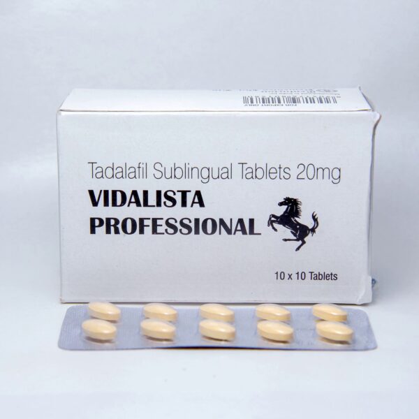 Сіаліс VIDALISTA PROFESSIONAL (Тадалафіл Смоктальний 20 мг) 10 таб.