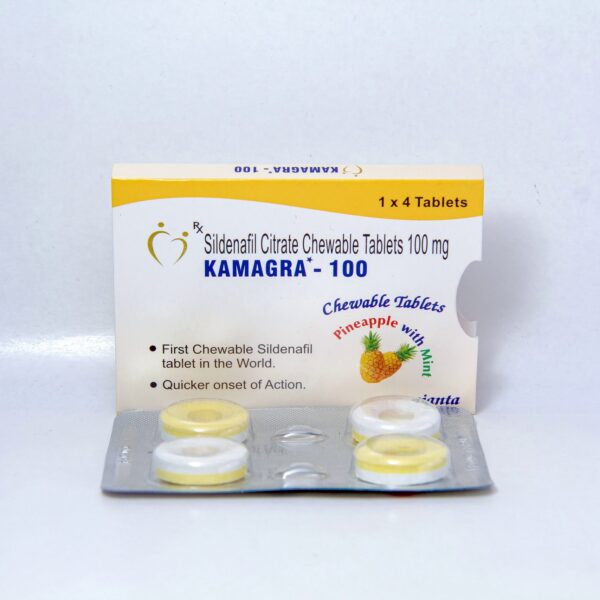 Віагра KAMAGRA POLO 100 (Сілденафіл 100 мг) 4 таб.