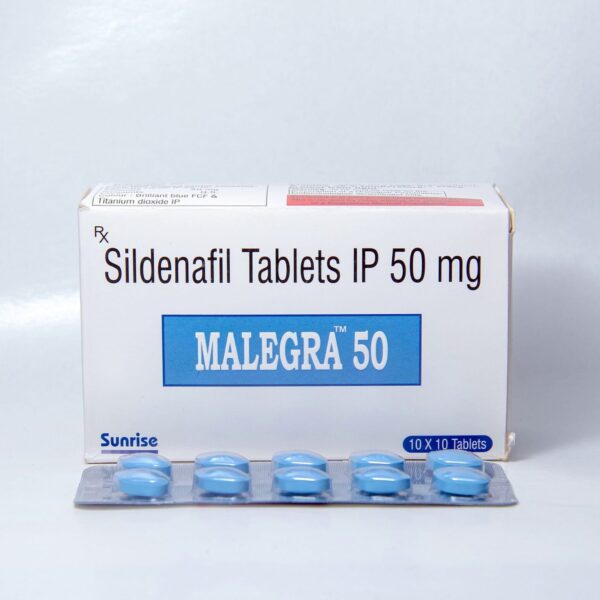Віагра MALEGRA 50 (Сілденафіл 50 мг) 10 таб.